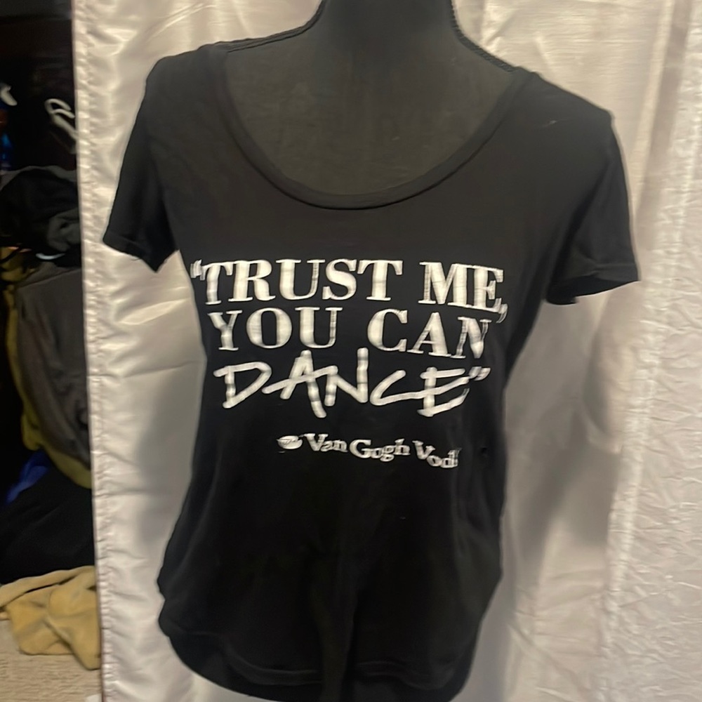Medium Van Gogh vodka tee “trust me….”